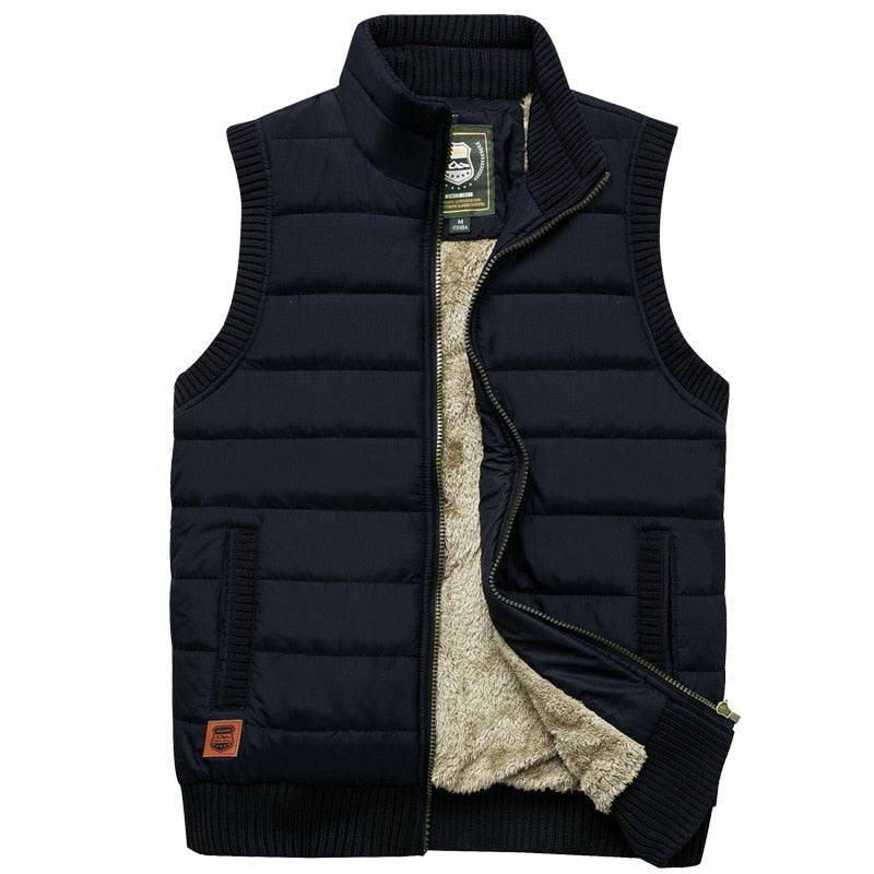 Ethan | Men's Quilted Vest | Fleece-Lined · PNY
