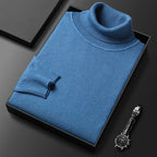 Ethan | Men's Turtleneck Sweater | Ribbed Knit · PNY