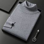 Ethan | Men's Turtleneck Sweater | Ribbed Knit · PNY