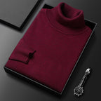 Ethan | Men's Turtleneck Sweater | Ribbed Knit · PNY