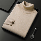 Ethan | Men's Turtleneck Sweater | Ribbed Knit · PNY