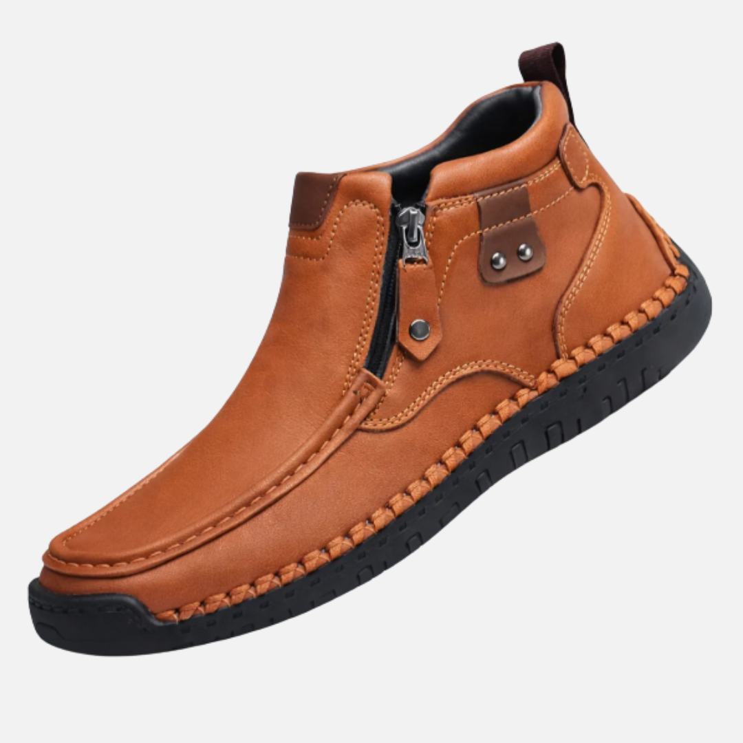 Everett | Men's Zip-Up Boots | Leather · PNY