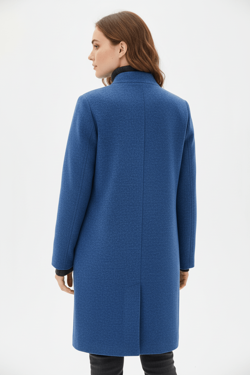 Grace | Women's Stand-Collar Coat | Button Front · PNY