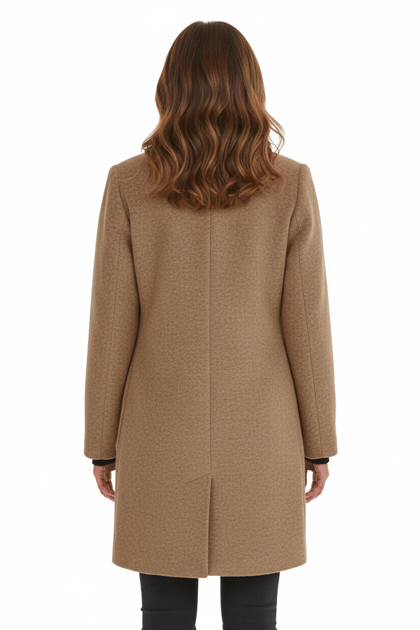 Grace | Women's Stand-Collar Coat | Button Front · PNY