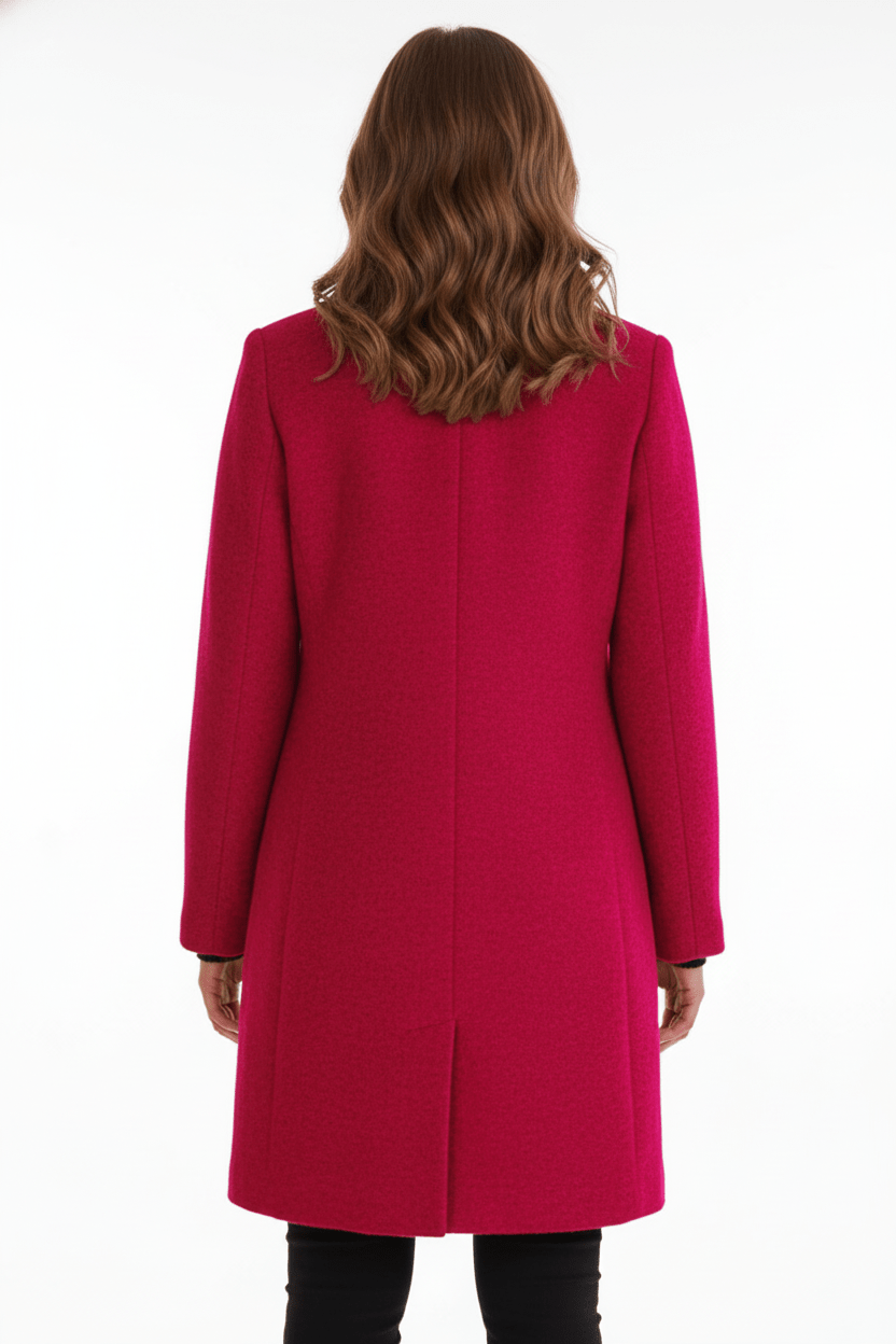Grace | Women's Stand-Collar Coat | Button Front · PNY
