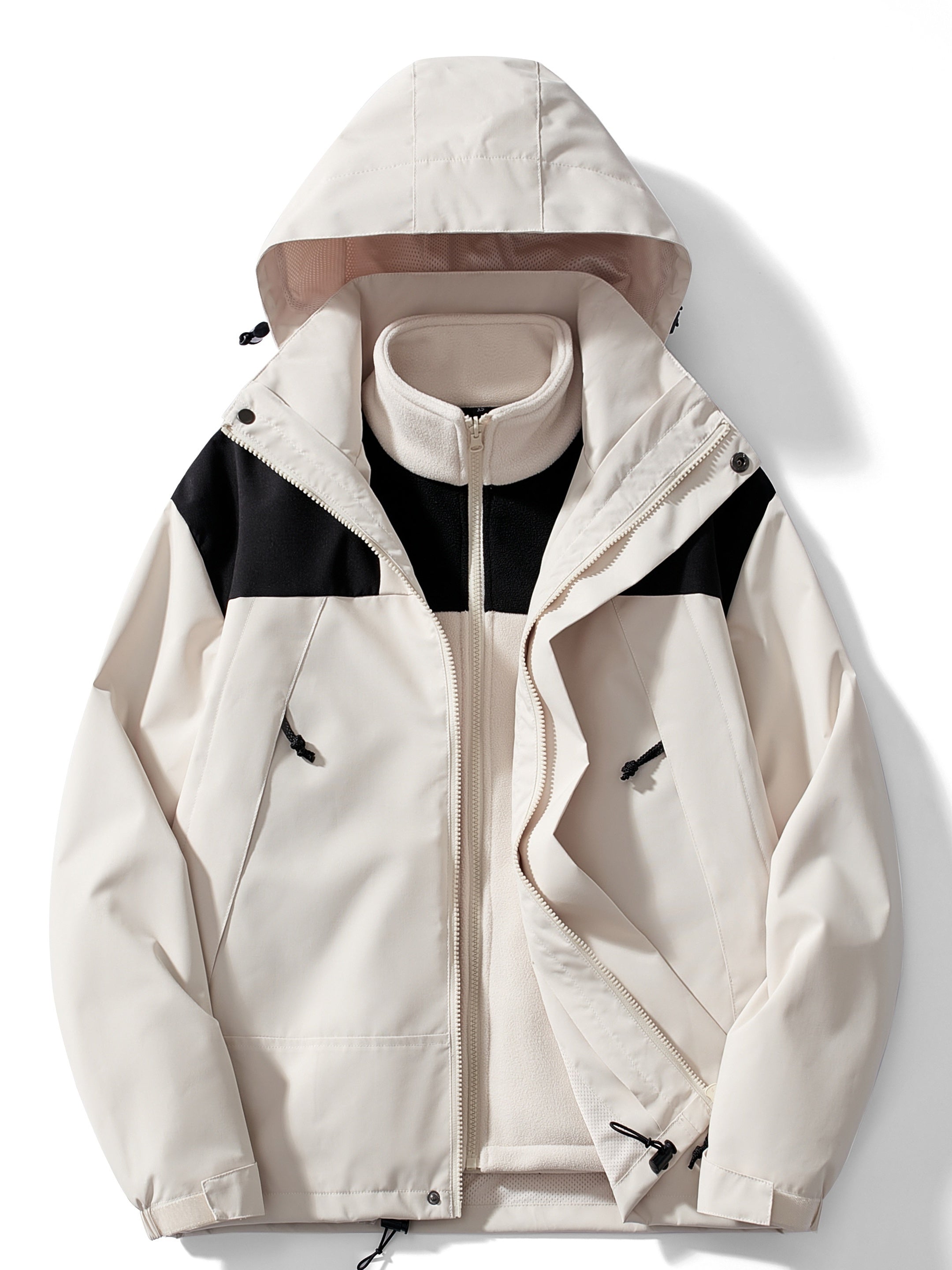 Grant | Men's Hooded 3-in-1 Jacket | Fleece-Lined · PNY