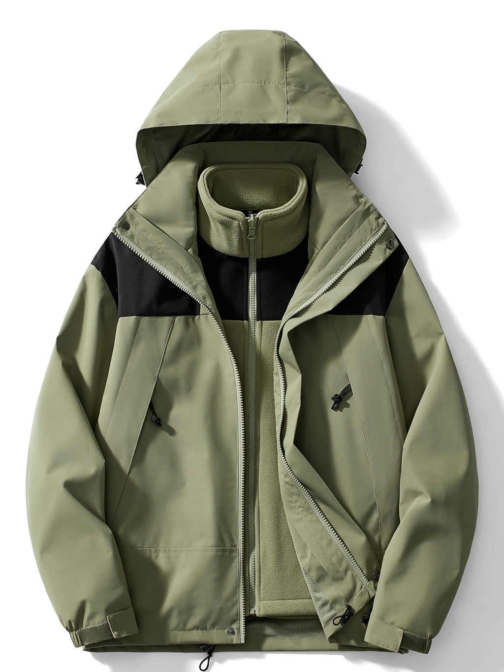 Grant | Men's Hooded 3-in-1 Jacket | Fleece-Lined · PNY
