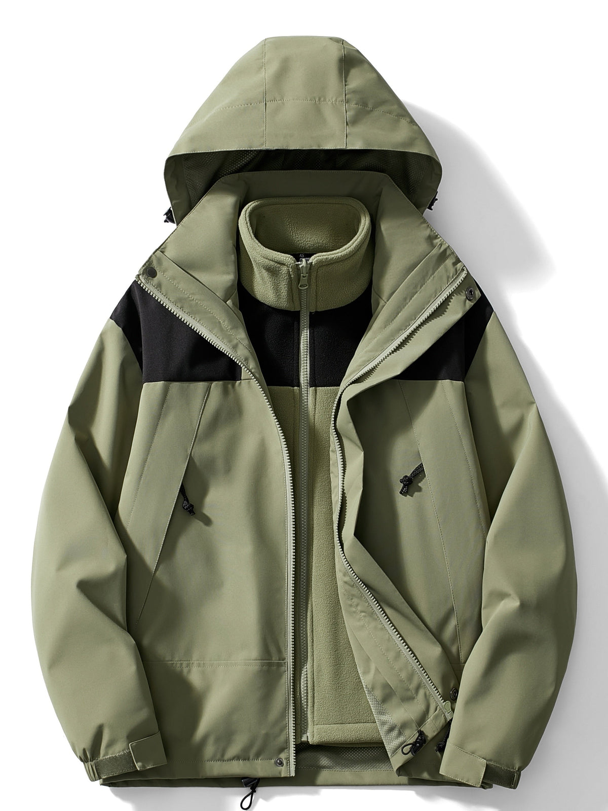 Grant | Men's Hooded 3-in-1 Jacket | Fleece-Lined · PNY