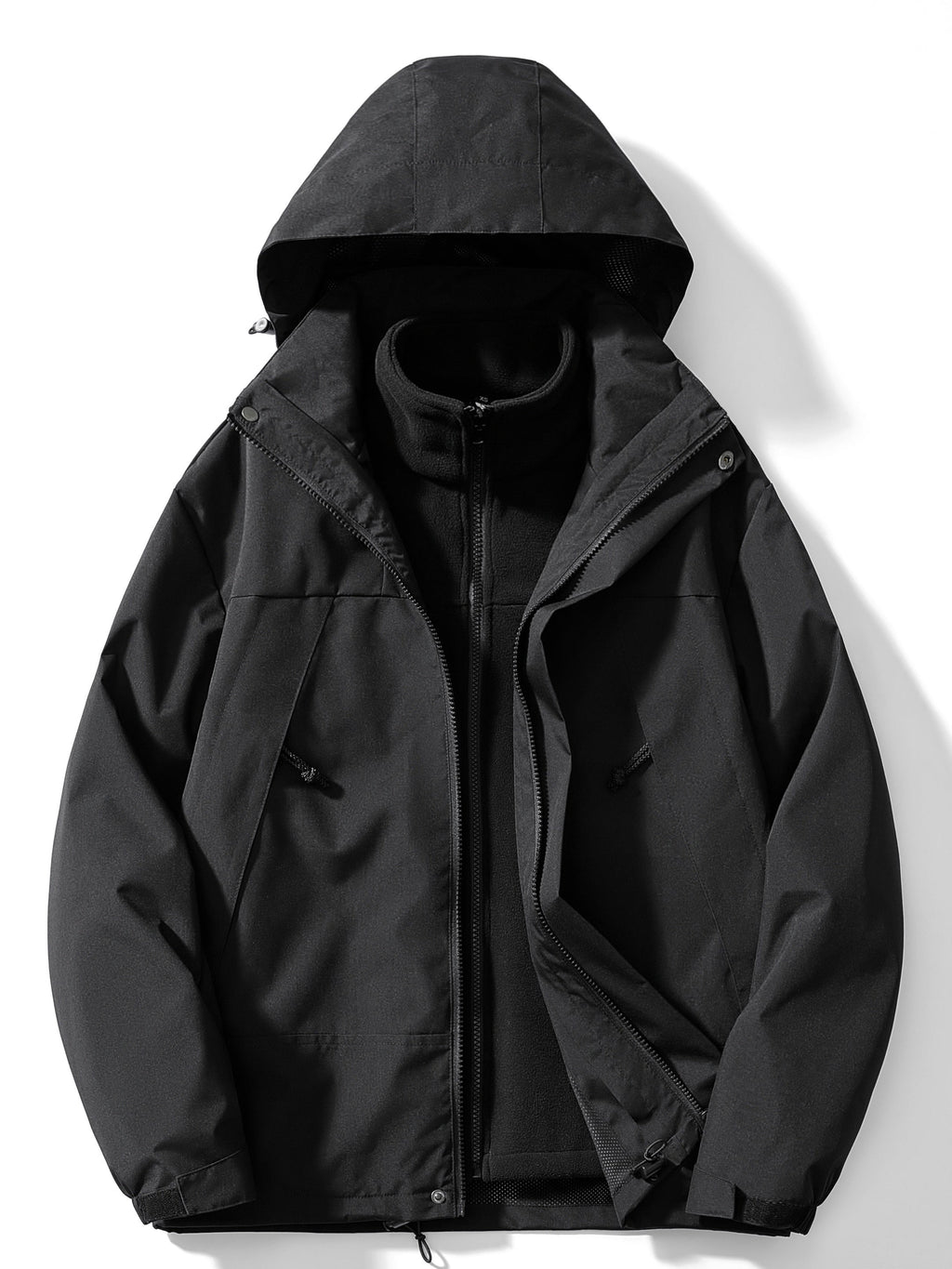 Grant | Men's Hooded 3-in-1 Jacket | Fleece-Lined · PNY