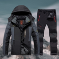Grant | Men's Hooded Ski Set | Fleece-Lined Waterproof