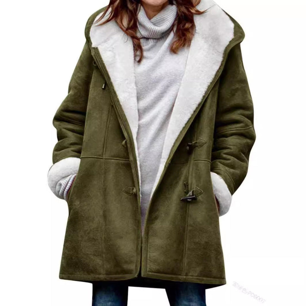 Grethel | Women's Hooded Coat | Fleece-Lined · PNY