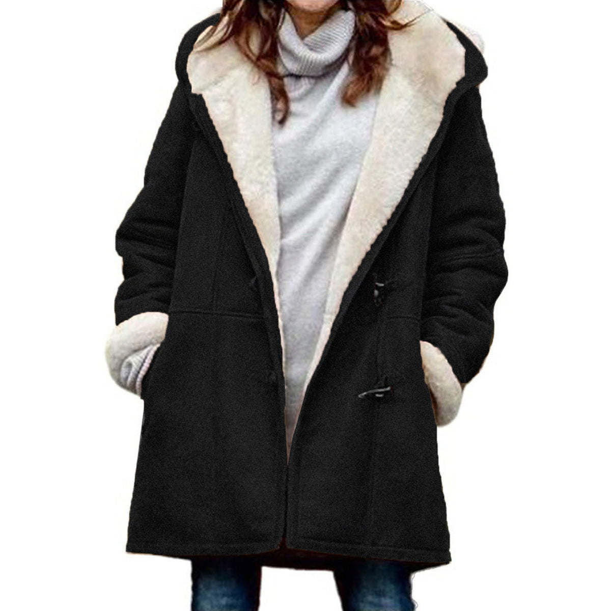 Grethel | Women's Hooded Coat | Fleece-Lined · PNY