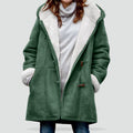 Grethel | Women's Hooded Coat | Fleece-Lined