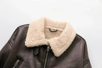 Harper | Women's Aviator Jacket | Shearling-Lined · PNY