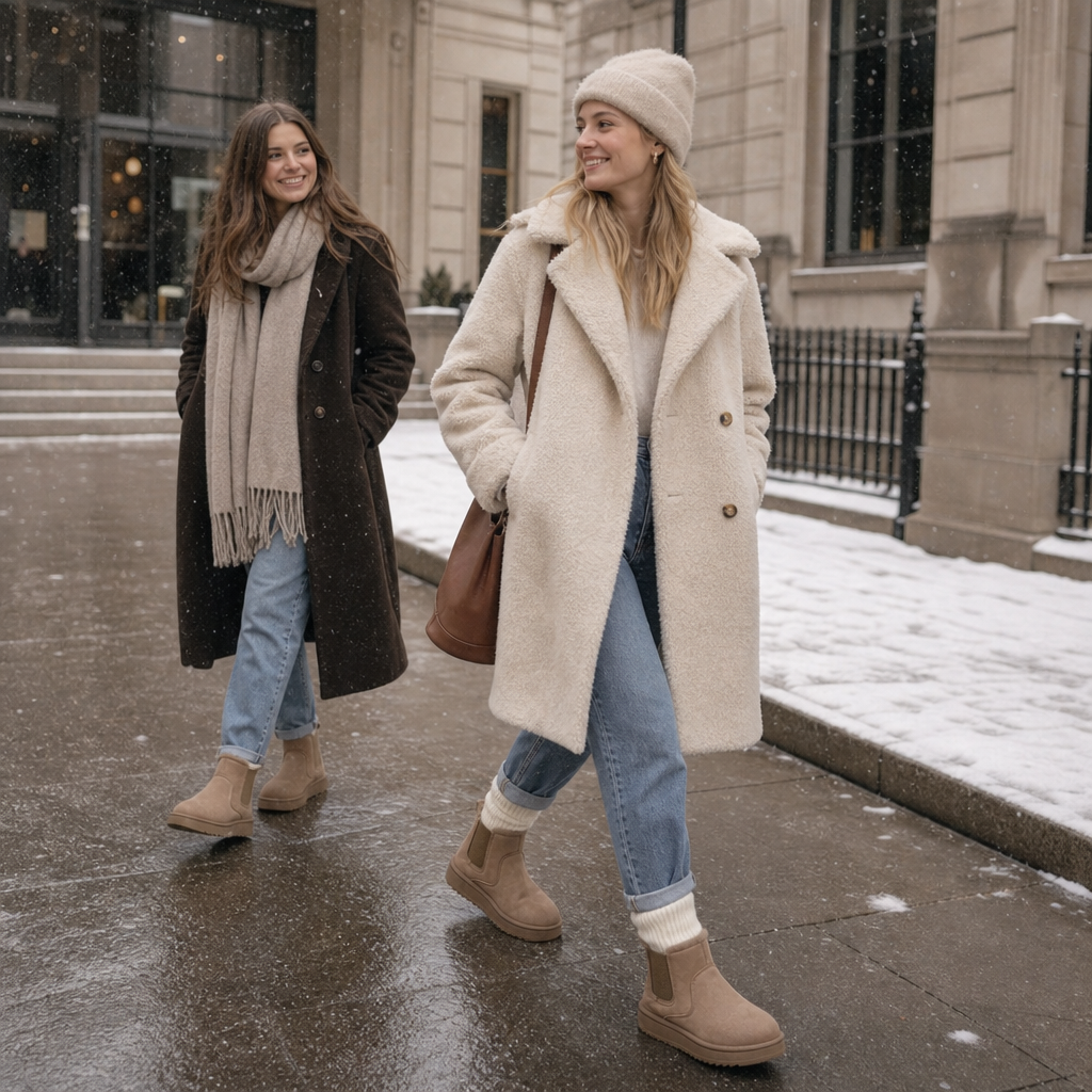 Harper | Women's Chelsea Boots | Fur-Lined · PNY
