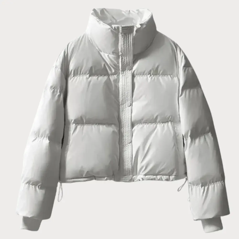 Harper | Women's Cropped Puffer Jacket | Snap Front · PNY