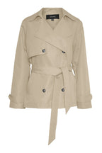 Harper | Women's Double-Breasted Trench Coat | Short · PNY