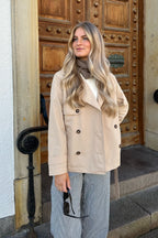 Harper | Women's Double-Breasted Trench Coat | Short · PNY