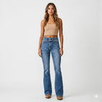 Harper | Women's Flare Jeans | Double-Button · PNY