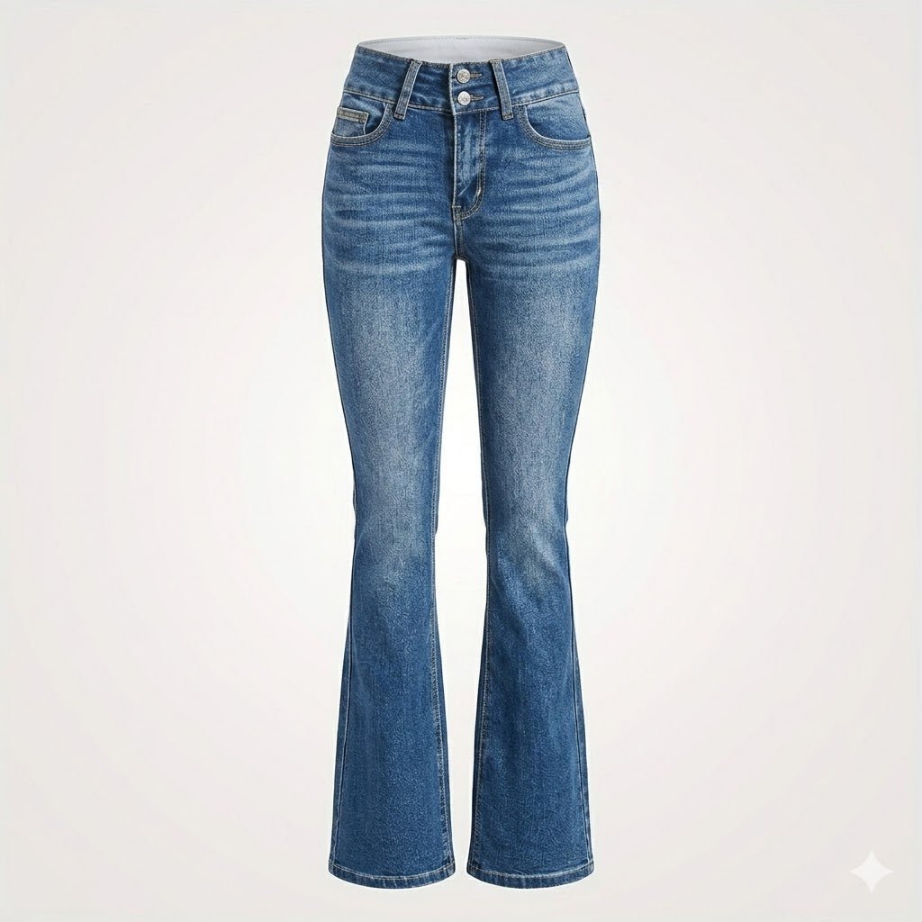 Harper | Women's Flare Jeans | Double-Button · PNY