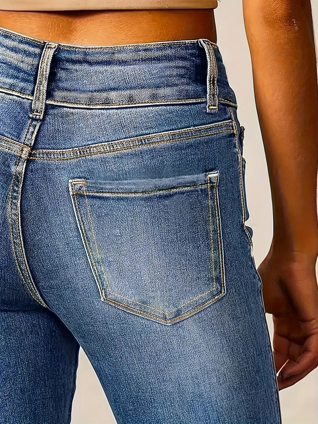Harper | Women's Flare Jeans | Double-Button · PNY