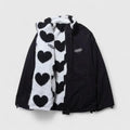 Harper | Women's Full-Zip Jacket | Heart Print