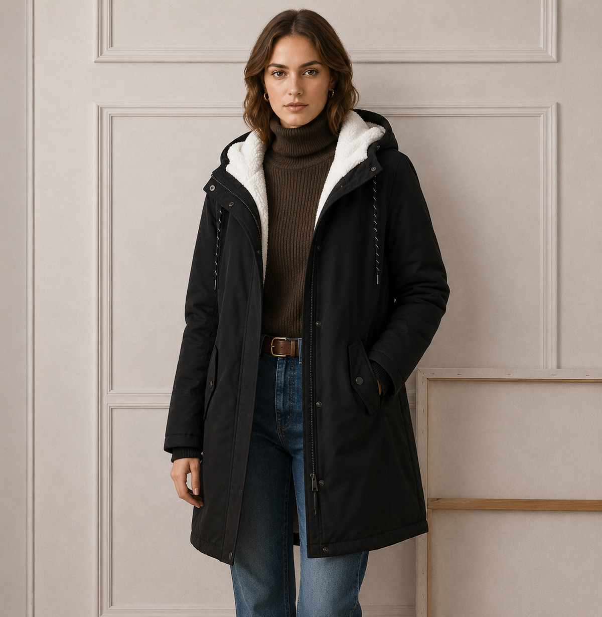 Harper | Women's Hooded Parka | Fleece-Lined · PNY