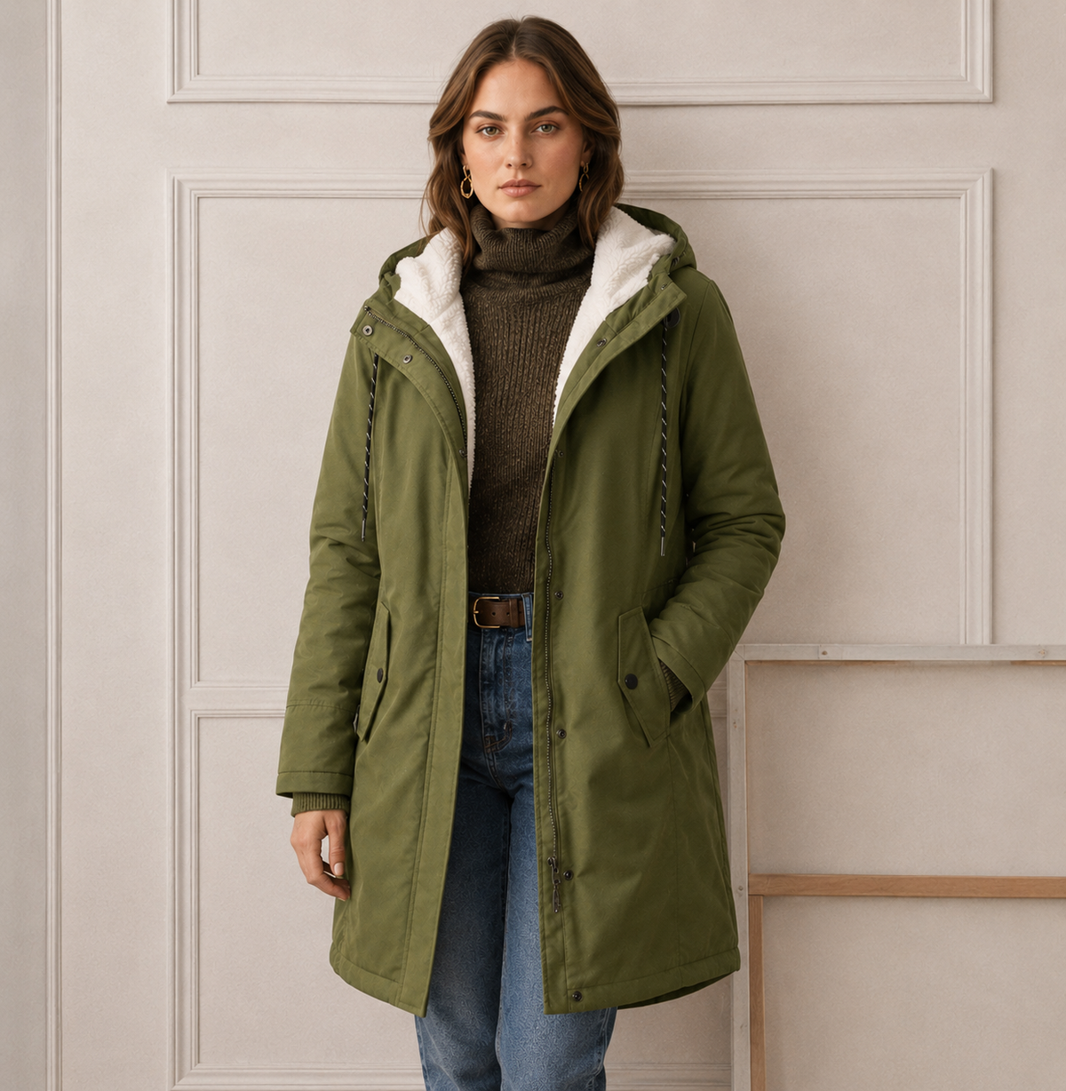 Harper | Women's Hooded Parka | Fleece-Lined · PNY