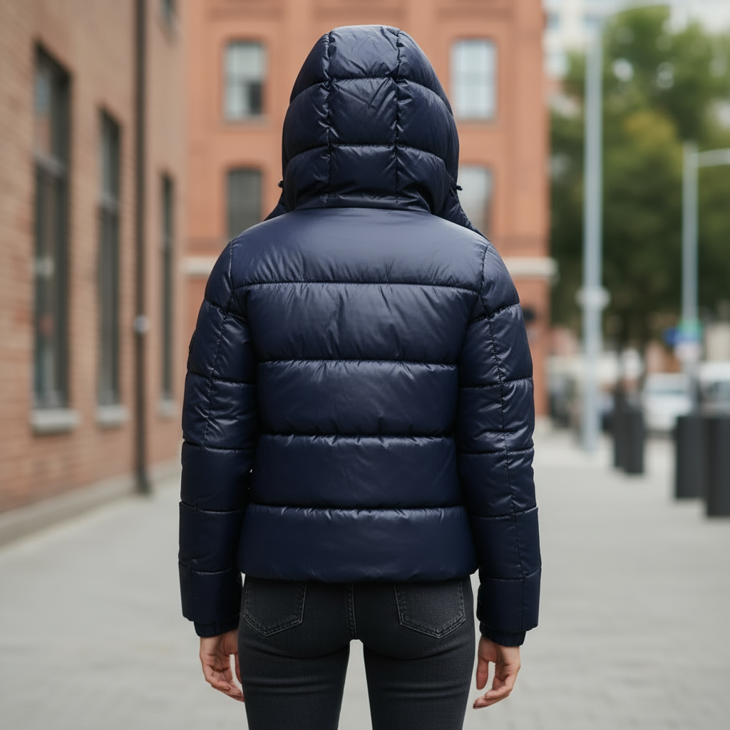 Harper | Women's Hooded Puffer Jacket | Zip-Front · PNY