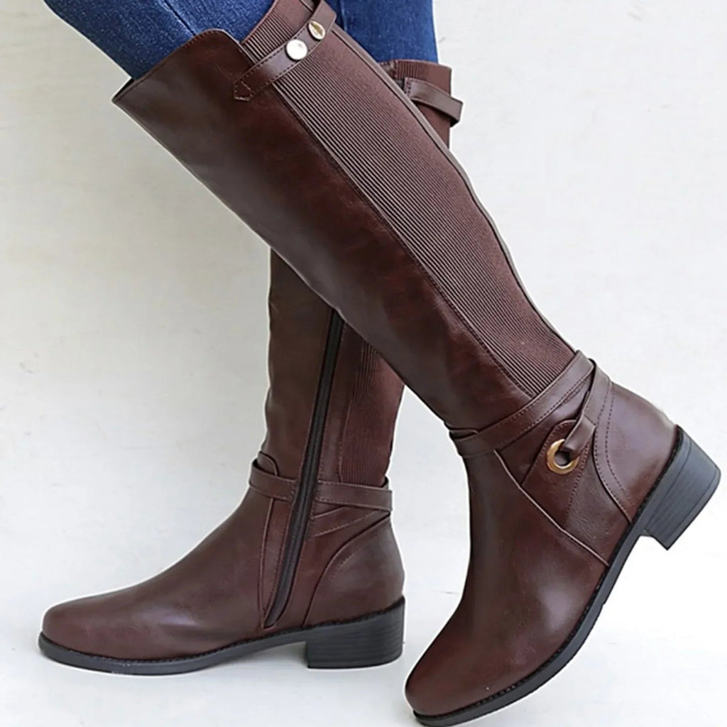 Harper | Women's Knee-High Boots | Leather · PNY