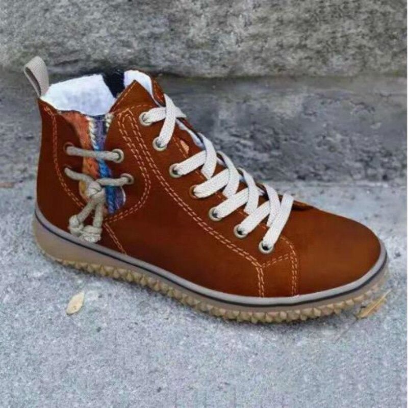 Harper | Women's Lace-Up Ankle Boots | Fleece-Lined · PNY