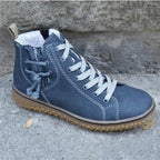 Harper | Women's Lace-Up Ankle Boots | Fleece-Lined · PNY