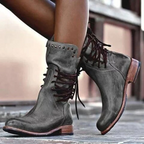 Harper | Women's Lace-Up Boots | Studded Detail · PNY