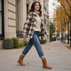 Harper | Women's Lace-Up Combat Boots | Side Zip · PNY