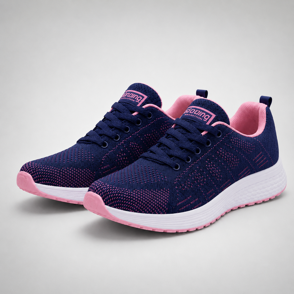Harper | Women's Lace-Up Sneakers | Breathable Mesh · PNY
