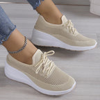 Harper | Women's Lace-Up Sneakers | Knit Mesh · PNY