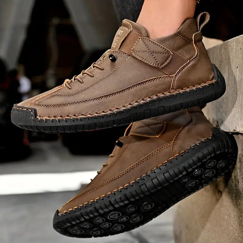 Harper | Women's Lace-Up Sneakers | Stitched Detail · PNY