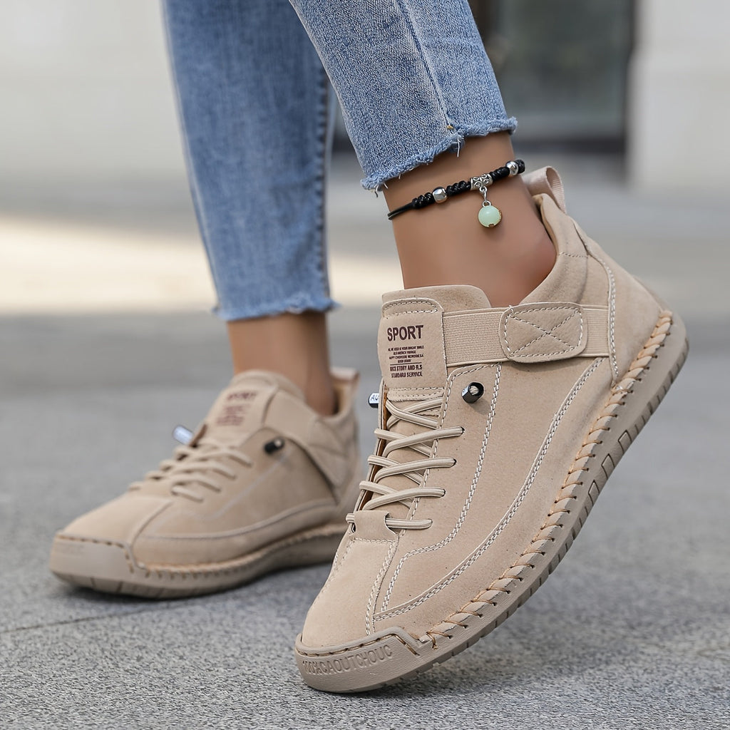 Harper | Women's Lace-Up Sneakers | Stitched Detail · PNY
