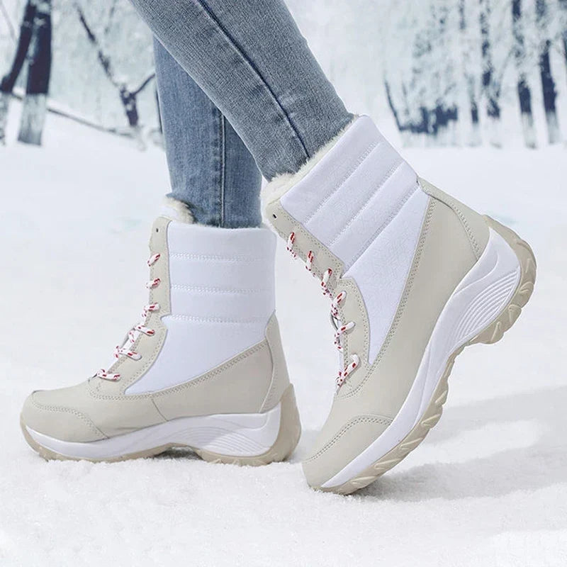 Harper | Women's Lace-Up Snow Boots | Fur-Lined · PNY