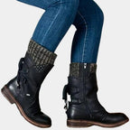 Harper | Women's Mid-Calf Boots | Knit-Trimmed · PNY