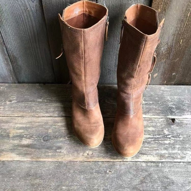 Harper | Women's Mid-Calf Boots | Side Zip · PNY
