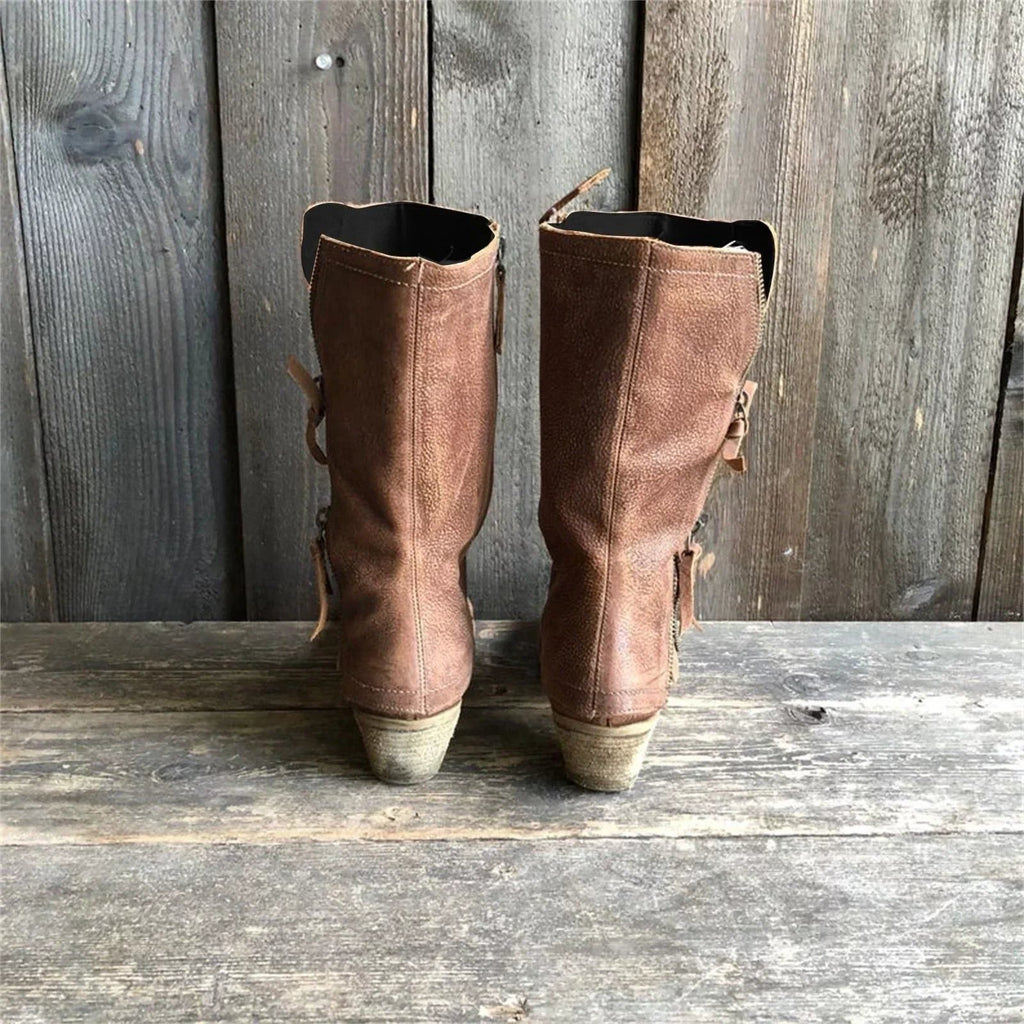 Harper | Women's Mid-Calf Boots | Side Zip · PNY