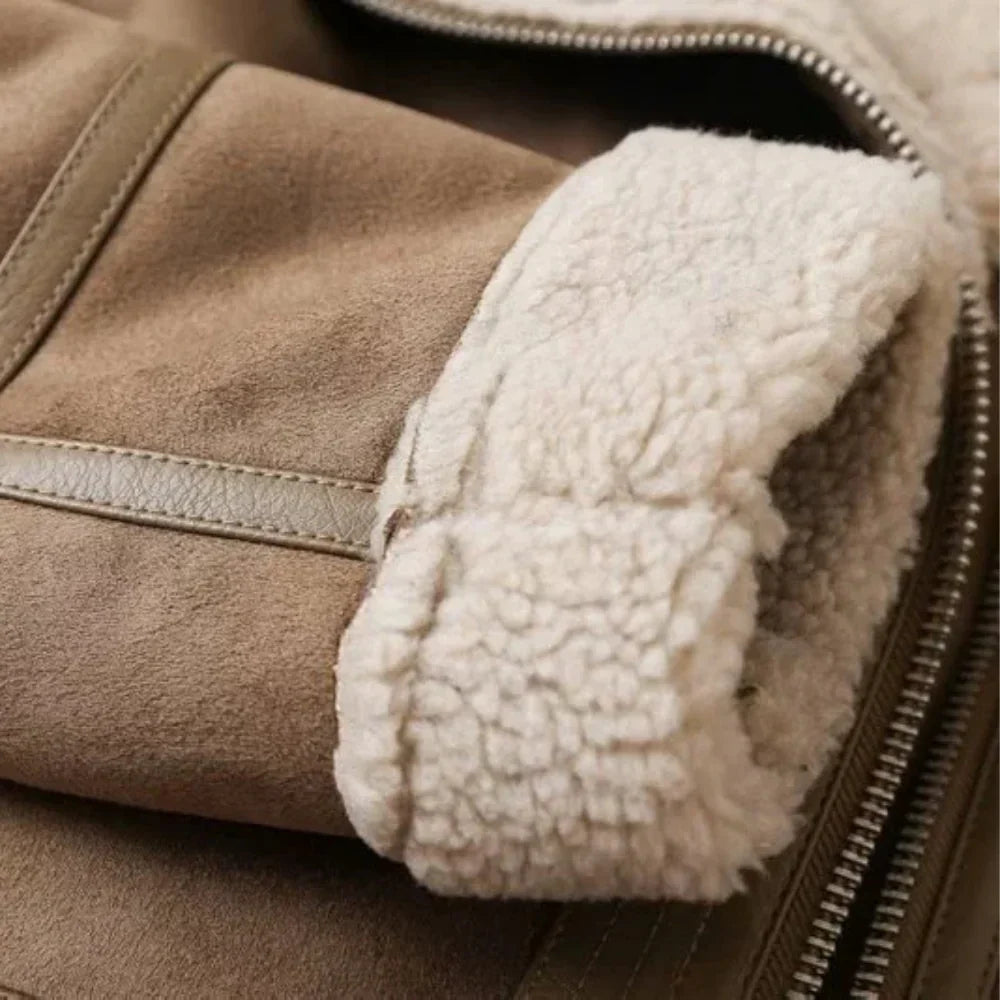 Harper | Women's Moto Jacket | Shearling-Lined · PNY