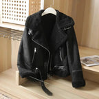 Harper | Women's Moto Jacket | Shearling-Lined · PNY