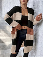 Harper | Women's Open-Front Cardigan | Waffle Knit · PNY