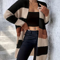 Harper | Women's Open-Front Cardigan | Waffle Knit