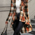 Harper | Women's Open-Front Jacket | Plaid Print