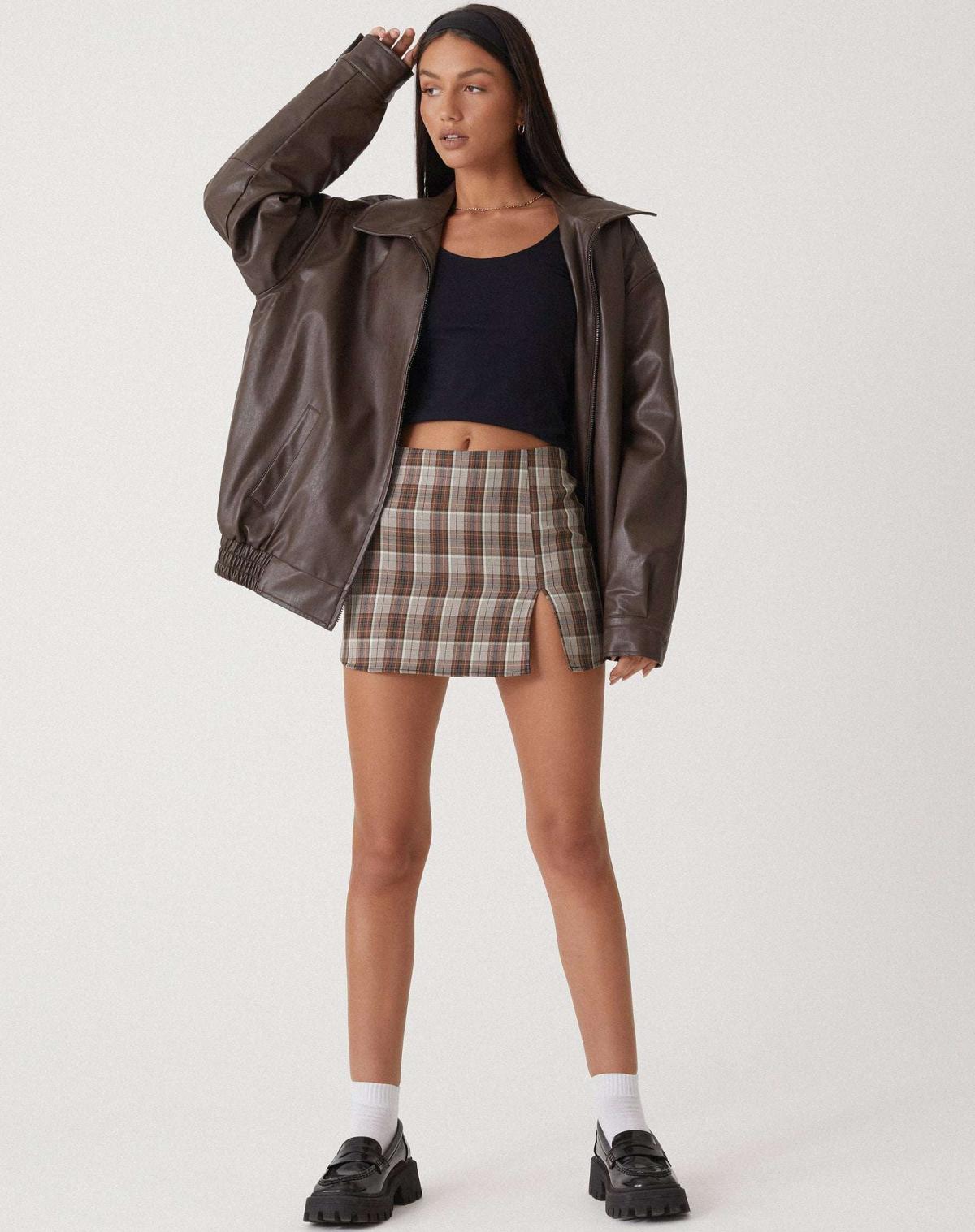 Harper | Women's Oversized Bomber Jacket | Zip-Front · PNY