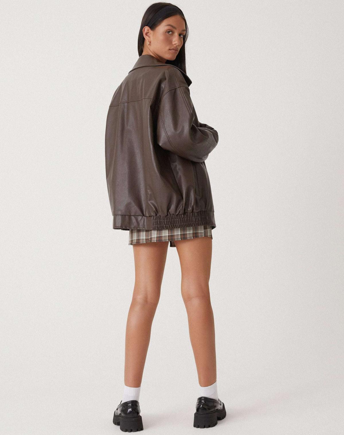 Harper | Women's Oversized Bomber Jacket | Zip-Front · PNY