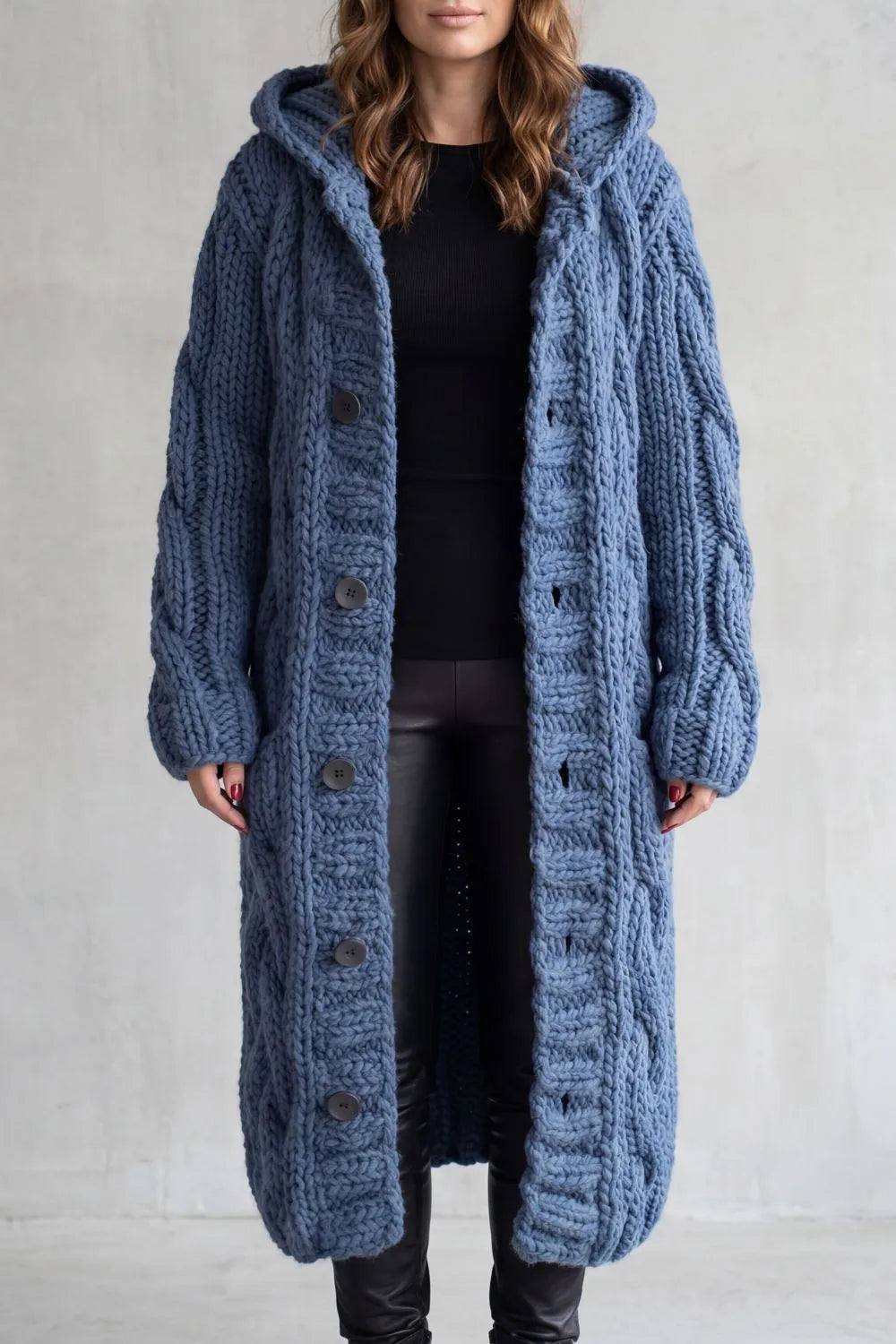 Harper | Women's Oversized Cardigan | Chunky Knit · PNY